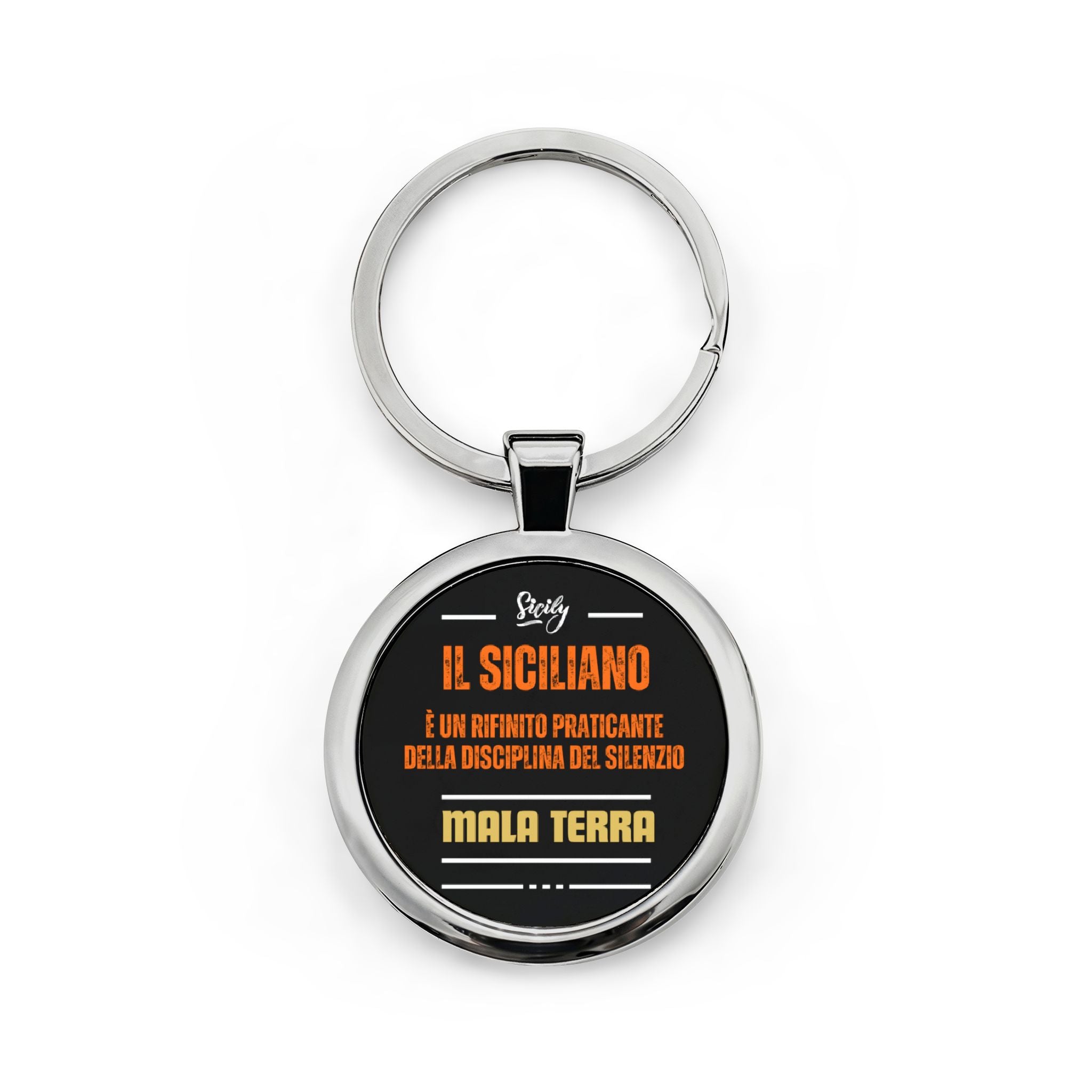 Il portachiavi del siciliano silenzioso
