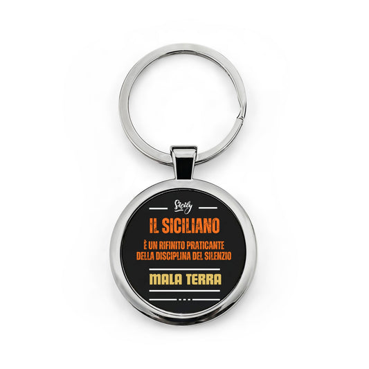 Il portachiavi del siciliano silenzioso
