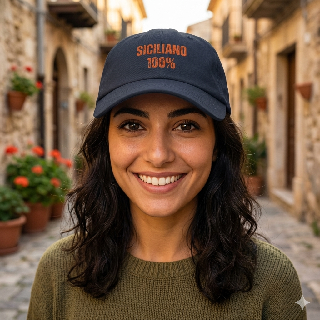 Cappellino Siciliano 100%